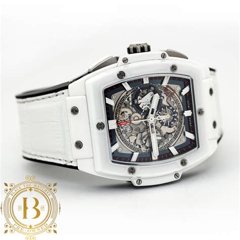 hublot spirit white|hublot white ceramic.